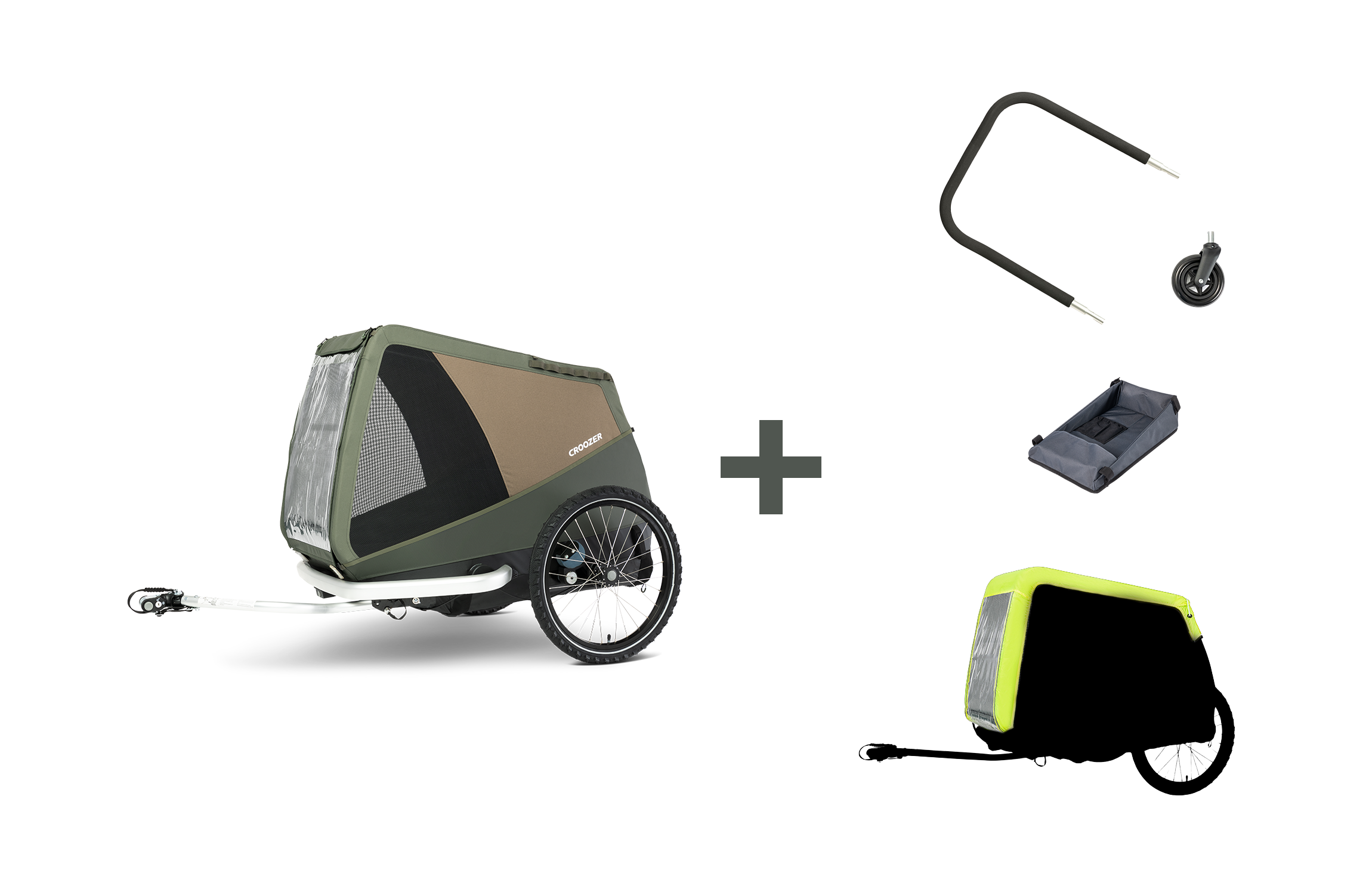 Bundle: Dog Mikke Happy Walk Bundle Moss green XL